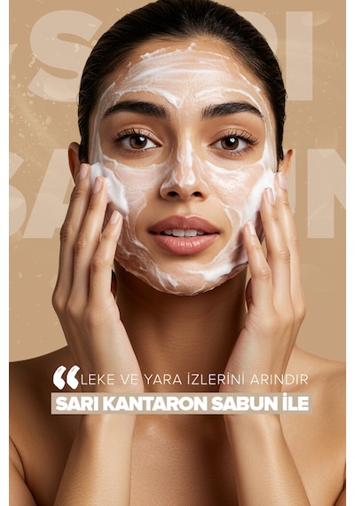 Uraw Leke Karşıtı ve Ton Eşitleyici Sarı Kantaron Sabunu 100 G