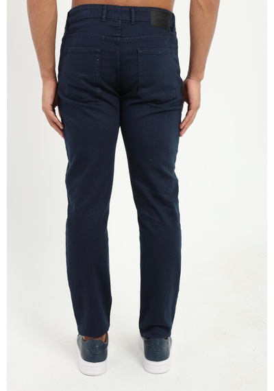 Dufy Erkek Slim Fit Lacivert Pantolon-19086
