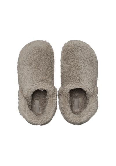 Crocs Classic Cozzzy Slipper Çocuk Terlik 210856-195 Mushroom Beyaz