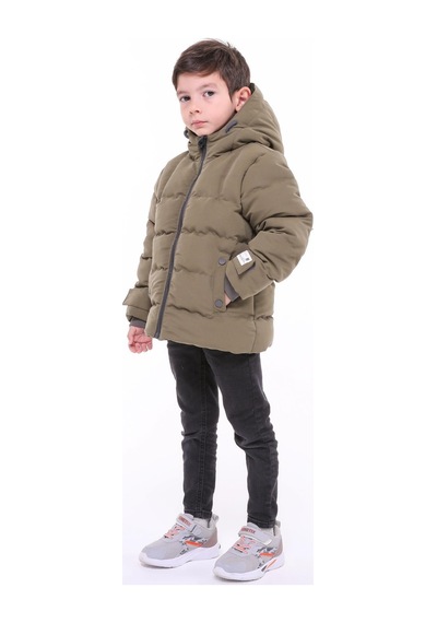 Benitto Kids Erkek Bebek Çocuk Mont 51283 Haki