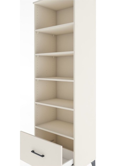 Hyperion Dolap 5 Raflı Tek Çekmeceli 60x44x195 Aytaşı-aytaşı Aytaşı
