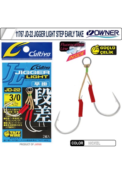 Cultiva 11767 JD-22 Jigger Light Step Early Take
