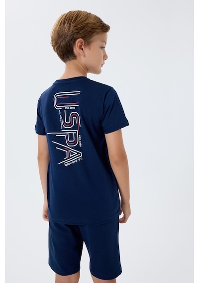 U.s. Polo Assn. Erkek Çocuk Lacivert Bermuda Takım 5274-49786 Lacivert