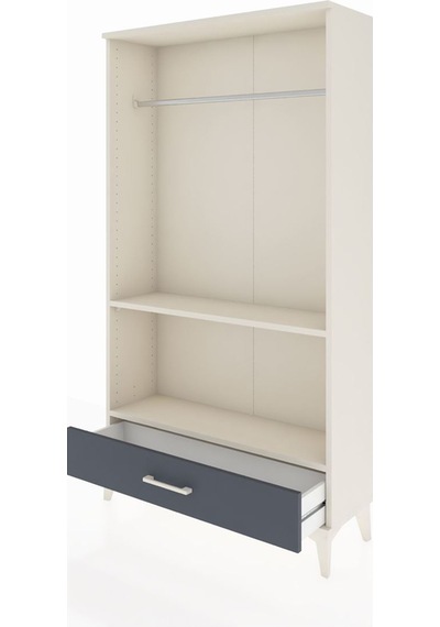 Arges Dolap 2 Raflı Tek Çekmeceli Tek Askılı 88x30x163 Aytaşı... Aytaşı Arges Dolap 2 Raflı Tek Çekmeceli Tek Askılı 88x30x163 Aytaşı... Aytaşı