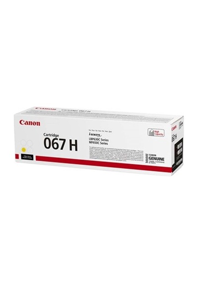 Canon Crg-067h Y Yüksek Kapasiteli Sarı Toner 2.350 Sayfa Mf65x Kdo