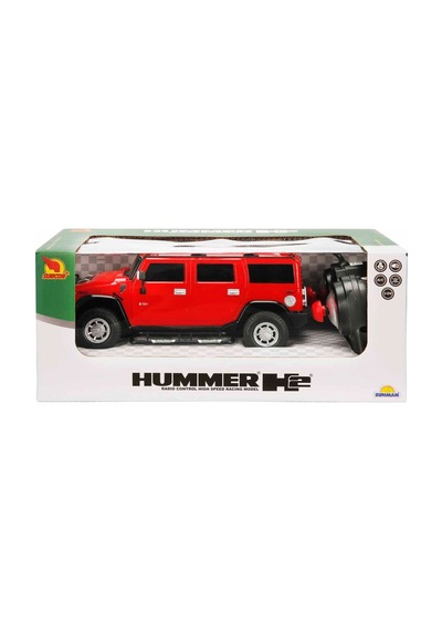 Suncom 1:24 Hummer H2 Işıklı Uzaktan Kumandalı Araba Kımızı G3914942724n1