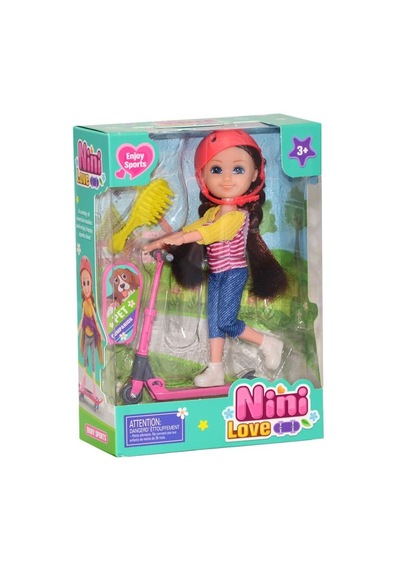Mini Bebek Figür Scooter - 53836-scooter