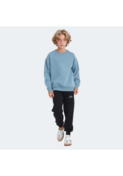 Slazenger LOGAN Çocuk  Mavi Sweatshirt