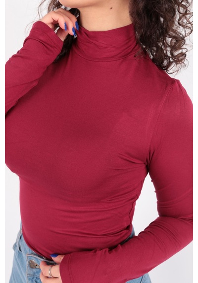 Busem W0010437 Kadın Bluz Bordo