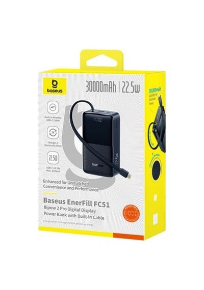 30.000 Mah 22.5w Güç Kapasitesine Sahip Taşınabilir Powerbank