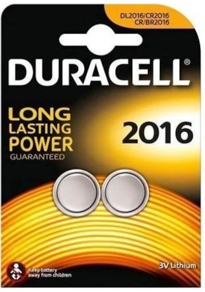 Mey İthalat Duracell Cr 2016 Lityum Pil 3 Volt 2 Li Paket