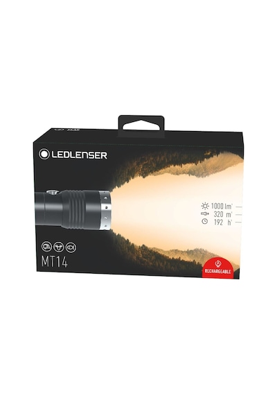 Ledlenser Mt14 El Feneri Siyah