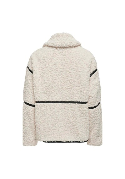Only Kadın Teddy Ekru Peluş Mont - 15322440 Ekru