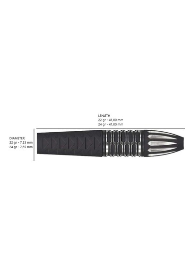 Target Phil Taylor Power 9five G11 % 95 Tungsten Sp Çelik Uçlu Dart Oku