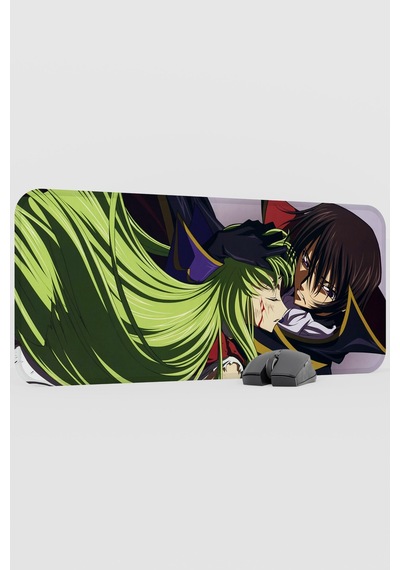 Code Geass Anime V2 - 70x30 Xl Gaming Kauçuk Kaymaz Taban Mouse Pad Fare Altlığı