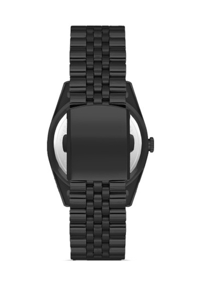 Ferro F11130A-G Siyah Çelik Kordon 41 mm Erkek Kol Saati