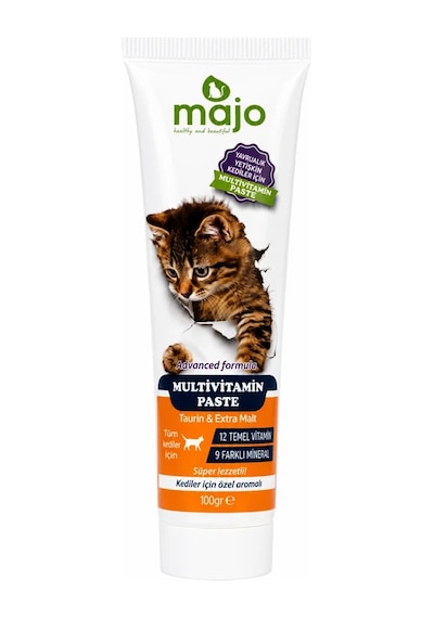 Majo Kedi Multivitamin Macunu Taurin Extra Malt 100 Ml