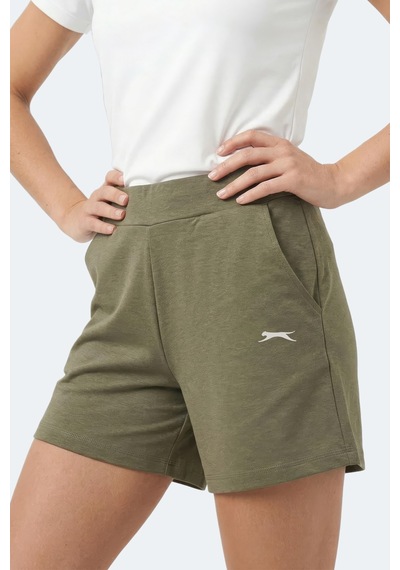Slazenger Kıller Kadın Haki Şort