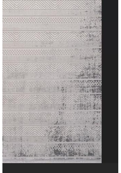 Artemis Halı Karizma 02811c Gri Beyaz Modern Çizgili Halı
