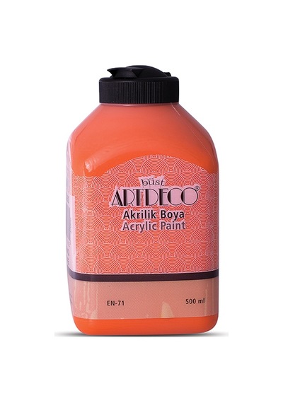 Artdeco Akrilik Boya 500 Ml Turuncu 070l-3603 Çok Renkli