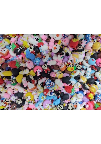 Figürlü Kalem Başlığı Süsü 50 Adet
