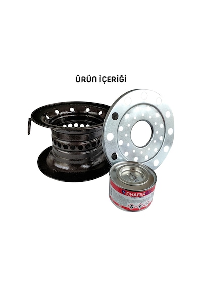 Argeus Jel Yakıtlı Osmanlı Ocağı Yeşil