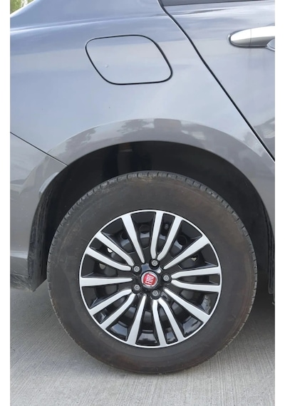 Pointgmarketin Fiat Egea 15 Inç Jant Kapağı 4 Adet 1 Takım Siyah