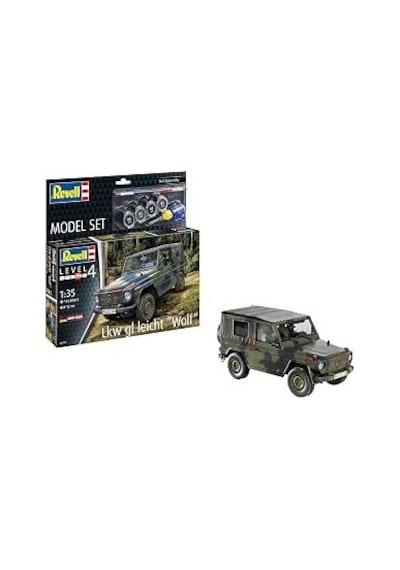 Revell Model Set 1:35 Lkw Gl Leicht ''wolf'' 63277