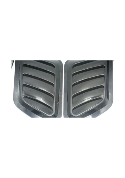 Off Road Arazi Aracı Otomobil Ön Kaput Glossy Black Air Flow Rüzg