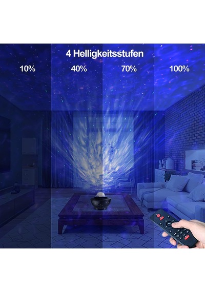 Dubistda Yıldızlı Gökyüzü Projektörü Led Samsung Uyumlu Galaxy Light, Yıldızlı Projektör Işığı, Bulutlar Ve Yıldızla