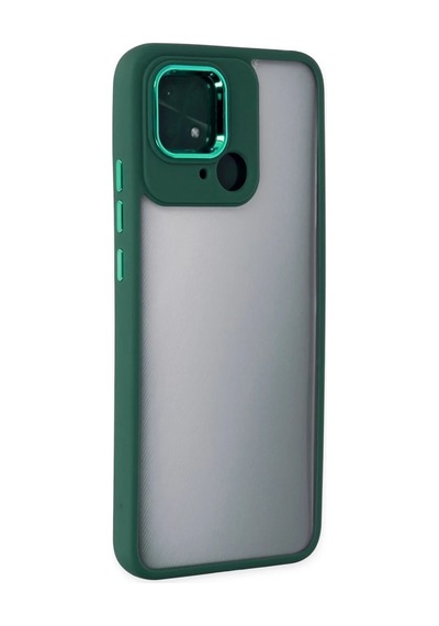 Xiaomi Redmi 10c Uyumlu Kılıf Dora Kapak - Haki Yeşil
