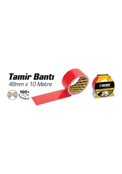 Sgs Tamir Bantı Kırmızı
