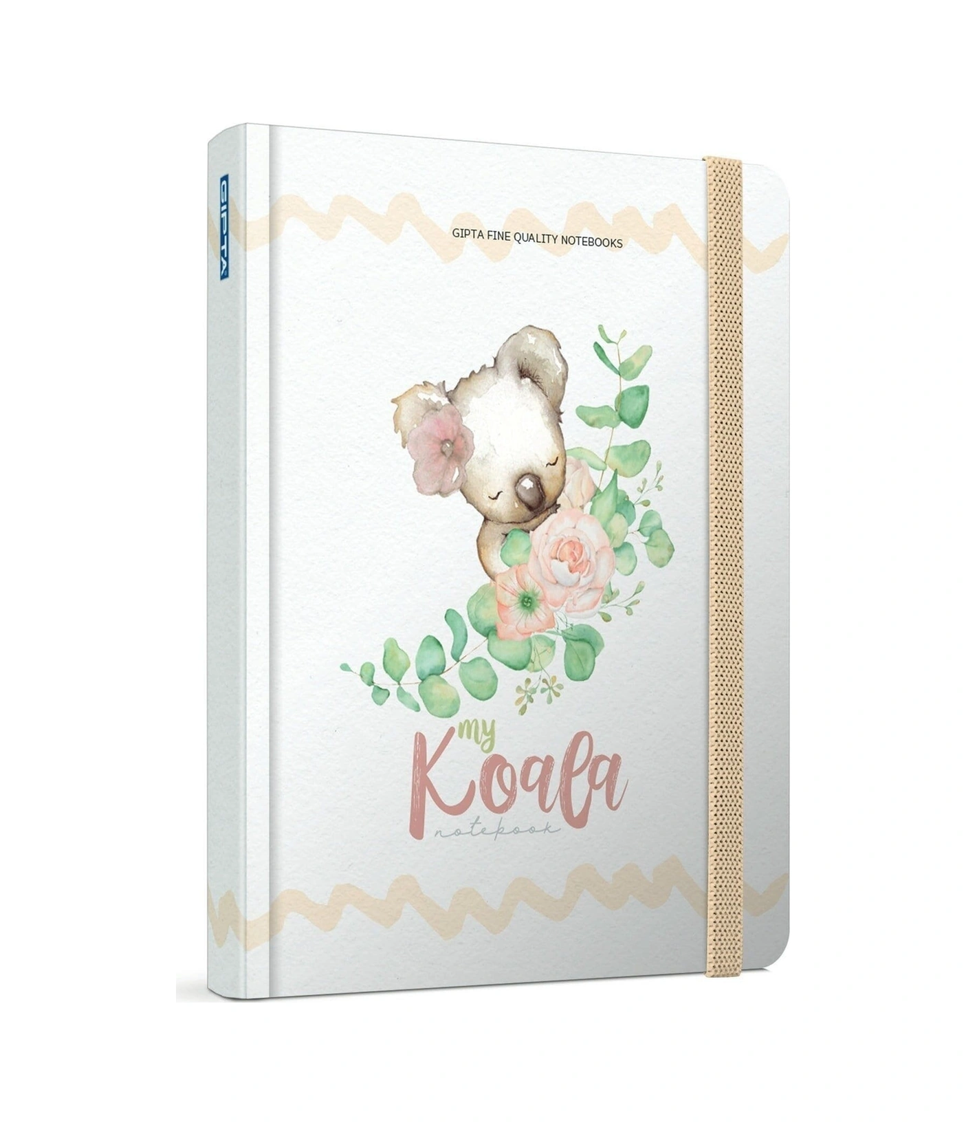 Koala Iplik Dikiş Sert Kapak 13x21 120 Yaprak Çizgili Defter Sarı