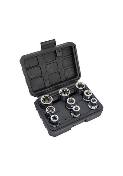 5547 1/2" Torx Lokma Anahtar Seti 9 Parça