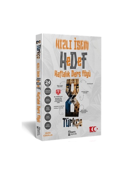 2025 Hızlı İsem 8.sınıf Türkçe Haftalık Ders Föyü