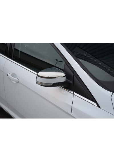 Ford Focus 3 Krom Ayna Kapağı 2011 - 2018 Arası 2 Parça