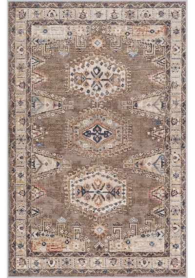 Rovigo Home Dijital Baskı Yıkanabilir Kaymaz Taban Salon Halısı  RVG1759 Çok Renkli