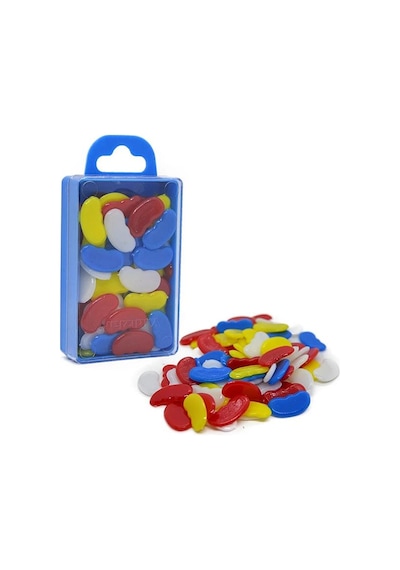 Sayı Fasülyesi 1 Paket Plastik Sayı Sayma Fasülyeleri 1. Sınıflar İçin Renkli Fasulye