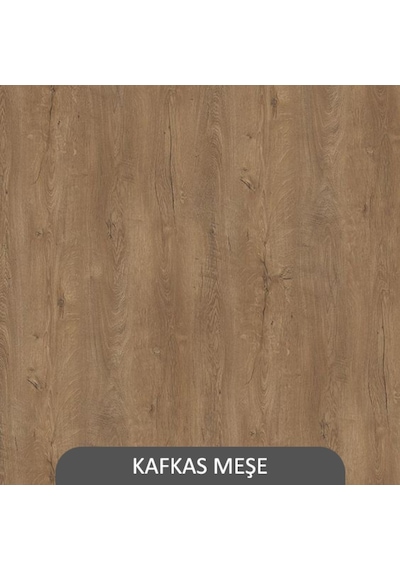 Rafkestir 3 Lü Box Raf Set Kafkas Meşe ( Mat )