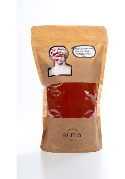 Rufus Concept Kırmızı Taş Tozu Boyası 1 Kg