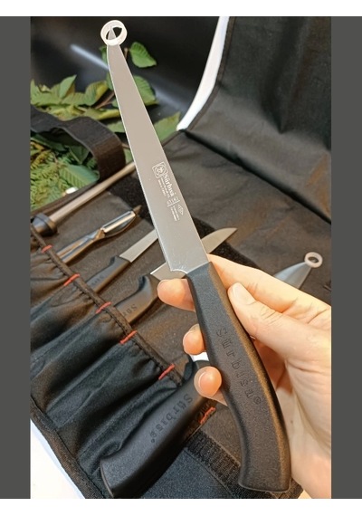 Sürbisa Kılıflı Sürmene Şef Bıçakları Seti Et, Ekmek, Sebze, Mutfak, İlk Şeflik Seti Hadnmade Çok Renkli