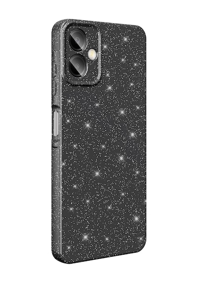 Galaxy Uyumlu A06 Kılıf Kamera Korumalı Simli Lüks Zore Koton Kapak