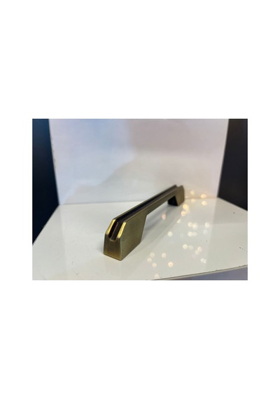 Petra Metal Kulp 96-128mm Antik Sarı Dolap Kapak Tv Ünite Modern Çekmece Mobilya Komidin Konsol