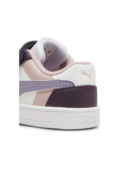Puma Caven 2.0 Block Ac+ Beyaz Kız Çocuk Sneaker Beyaz-mor-lıla Çok Renkli