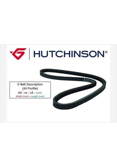 HUTCHINSON AV10LA1000 V Kayışı Renault Espace II 2.0 2.2 2.2 4X4 91-96 10X1000