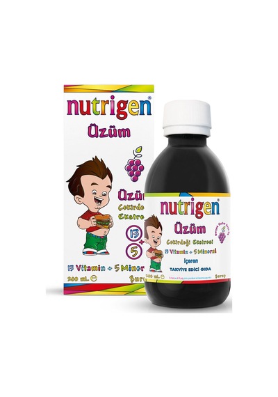Üzüm Çekirdeği Ekstreli Şurup 200 Ml