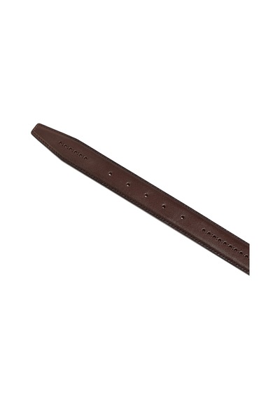 Kahve Erkek F-034-55 Grande Klasik Kemer Genişlik 3.5 Cm