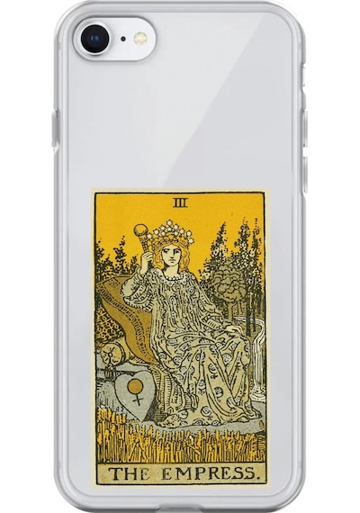 Apple Uyumlu iPhone 6s Plus Şeffaf Kılıf The Empress Tasarımlı