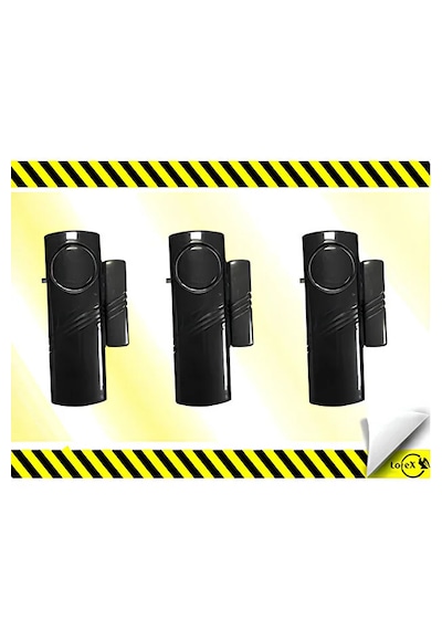 Lorex Lr-4444s Siyah Kumanda Kapı Pencere Alarmı 3 Adet