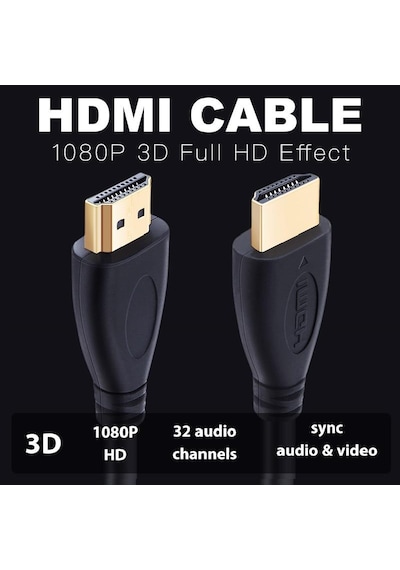 Hdmı kablo full hd 1080P hdmı kablo 15 metre